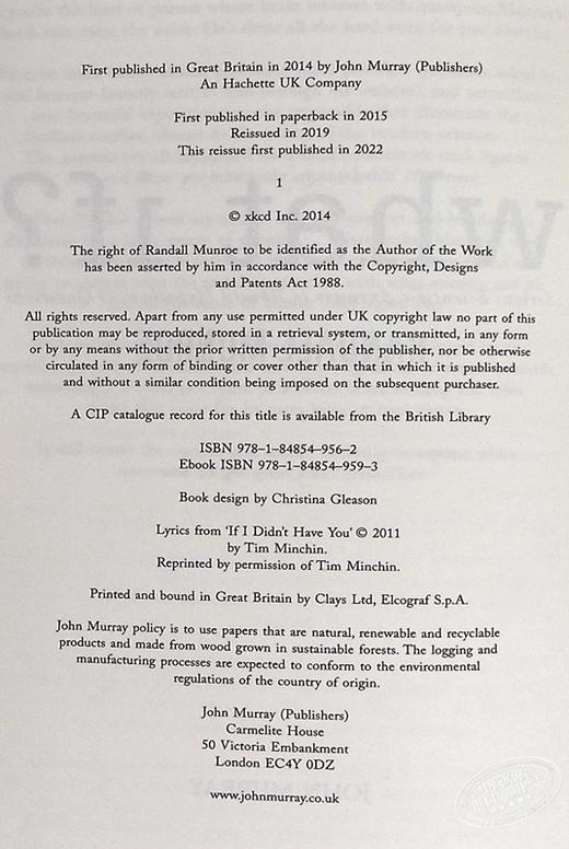 预售 【中商原版】如果这样 会怎样 科学妙答 2本套装 英文原版 What If Randall Munroe 兰德尔 门罗 科普百科 商品图9