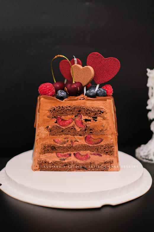 巧克力车厘子蛋糕（4层胚3层车厘子夹心） 商品图4