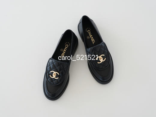 C 平底便鞋 海外买手单 菱格羊皮乐福鞋 商品图1