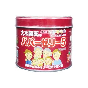 【保税仓】日本 大木 儿童复合维生素软糖草莓味红瓶120粒/罐