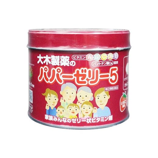 【保税仓】日本 大木 儿童复合维生素软糖草莓味红瓶120粒/罐 商品图0