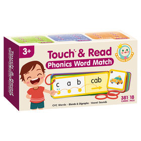 Touch&Read：Phonics Word Match自然拼读指读卡（3合一）