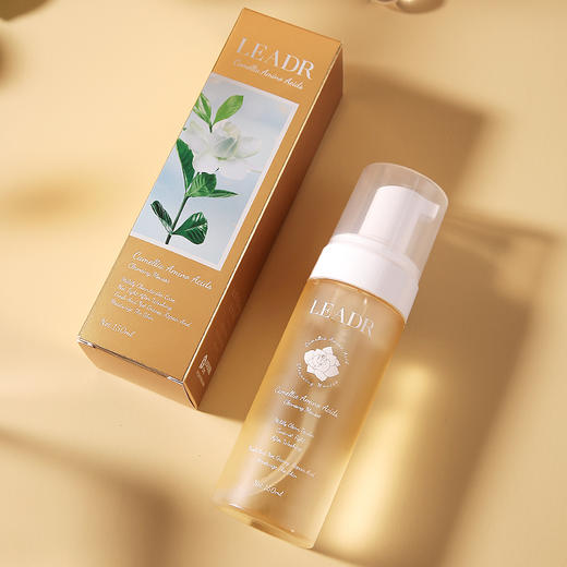 山茶花氨基酸洁面慕斯 清洁毛孔 温和 保湿 控油 不紧绷洗面奶 商品图5