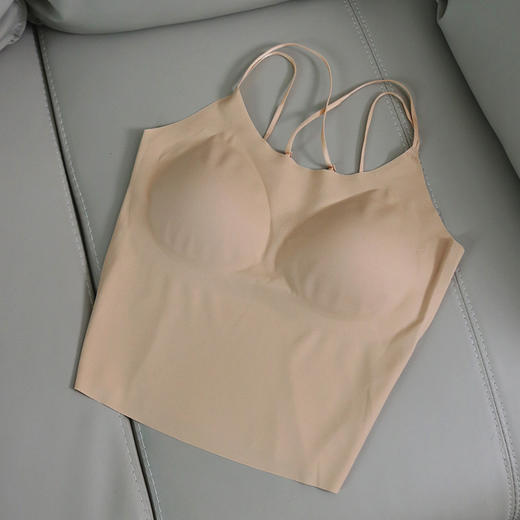 TG-TG02S170真丝吊带抹胸 软支撑无痕贴合美背款内衣短打底吊带透气 商品图1
