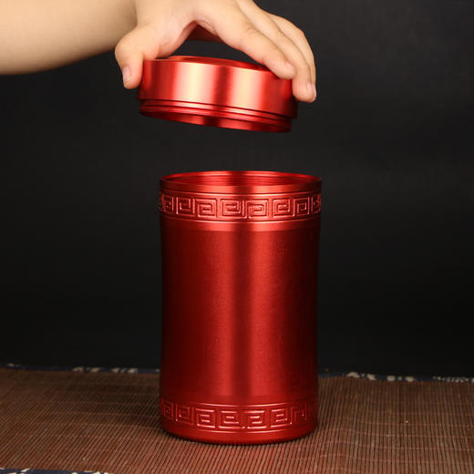 钛合金大罐花纹800【通版•二两半 • 红】45元 一个/满20个包邮 商品图1