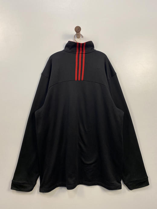 Adidas 阿迪达斯 绣花 LOGO 半拉链 运动外套_SJK(XL) 商品图3