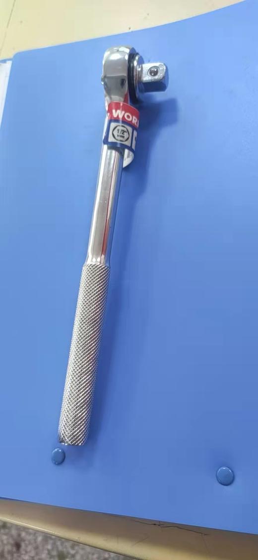 万克宝1/2"DR.碳钢铁盖滚花棘轮柄w071015 商品图2