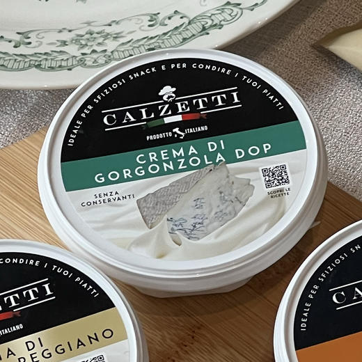 戈贡佐拉篮纹稀奶油再制干酪 125g 商品图0