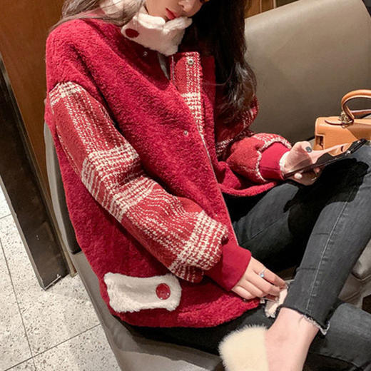 裁缝学苑AQ153 新款小香风纸样羊羔毛女装外套上衣女服装衣服打板 商品图2