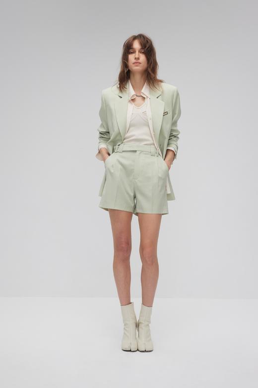 西装叠褶短裤 商品图0