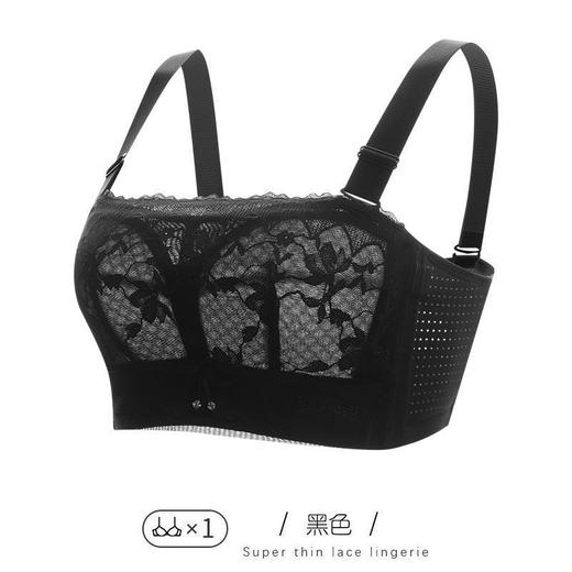 NMZ-3344大胸夏季薄款无肩带内衣女聚拢防滑裹胸性感抹胸无钢圈文胸显小胸 商品图5