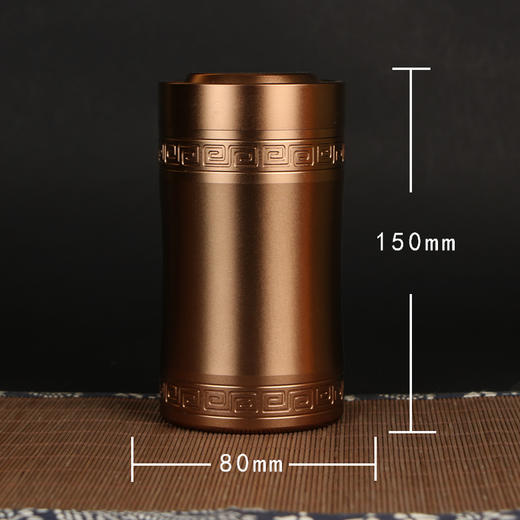 钛合金大罐花纹800【通版•二两半 • 咖】45元 一个/满20个包邮 商品图2