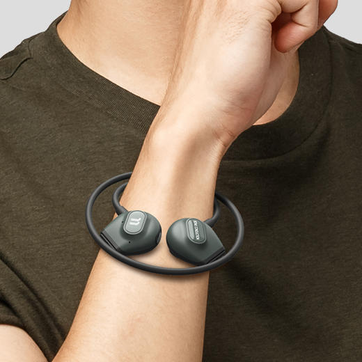 【盘绕自收纳/空气悬浮】优乐生活 ME-300S，骨传导 护听耳机，大师调音，超轻便捷 商品图2