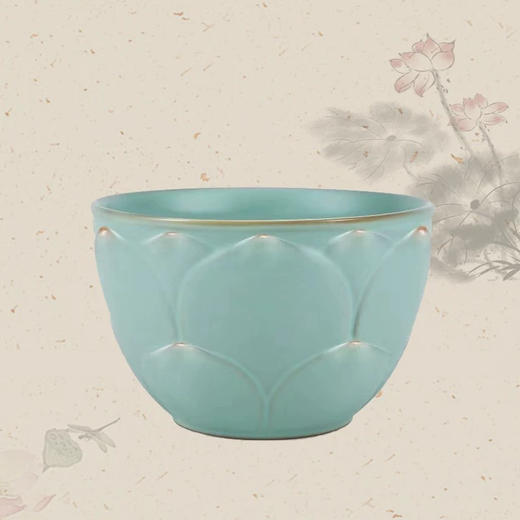 东道汝窑·莲花杯（2022壬寅款·天青） 商品图1