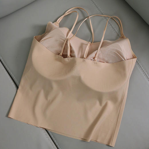 TG-TG02S170真丝吊带抹胸 软支撑无痕贴合美背款内衣短打底吊带透气 商品图2