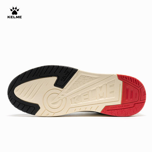KELME卡尔美男休闲鞋情侣板鞋厚底运动鞋拼接春小白鞋 商品图4