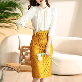 春季上新修身显瘦，时尚潮流随性搭配气质两件套HR-WHA1429