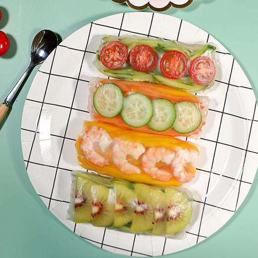 越南春卷皮甜辣酱组合｜稻米磨浆制成 外观通透 口感柔韧 搭配浓郁香醇甜辣酱 吃出健康美味 辣椒酱料 商品图7