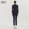 IWY/春季新款藏青色职业西装套装高端商务正装修身显瘦经理工装C12306+P12306 商品缩略图3