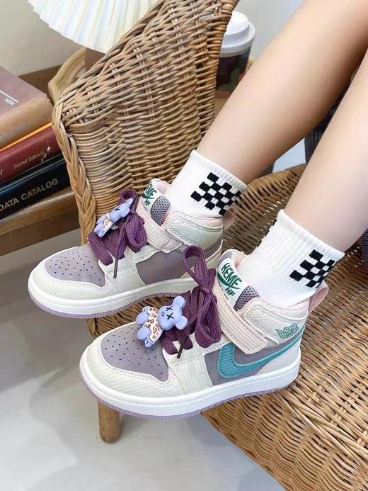 儿童暴力熊高帮板鞋 商品图2