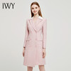 IWY/春夏季粉色职业连衣裙女医美前台美容师教师工作服女正装Q13103粉色 商品缩略图0