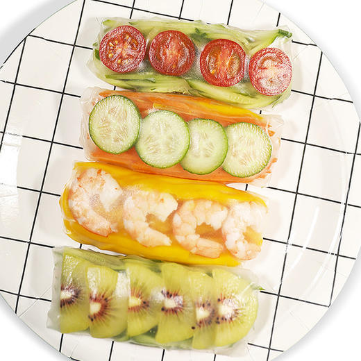 越南春卷皮甜辣酱组合｜稻米磨浆制成 外观通透 口感柔韧 搭配浓郁香醇甜辣酱 吃出健康美味 辣椒酱料 商品图2