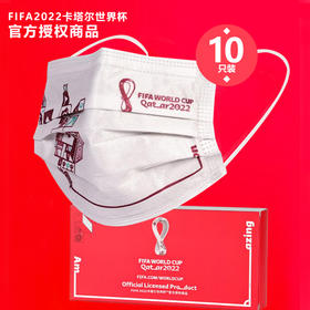 2022卡塔尔世界杯会徽口罩（现货）