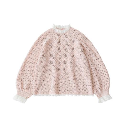 苏苏姐家初岚花窗毛衣手工DIY编织钩针衣服毛线团自制材料包 商品图3