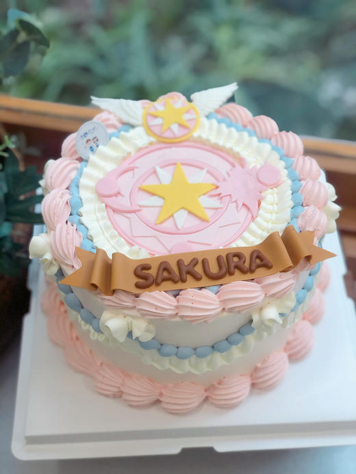 翻糖百变小樱奶油蛋糕 下单前请仔细阅读商品详情 商品图1