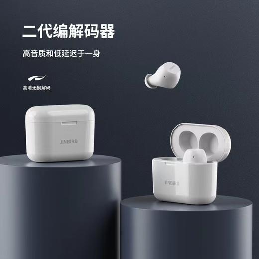 【立省309元】京谷风JINBIRD千耳千音定制音效蓝牙耳机高通无损 817H白色 商品图2