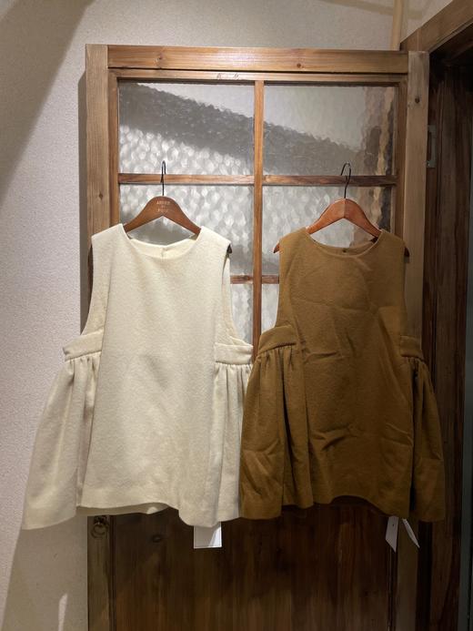 （4折）Atelier d'antan白色焦糖色上衣 商品图14