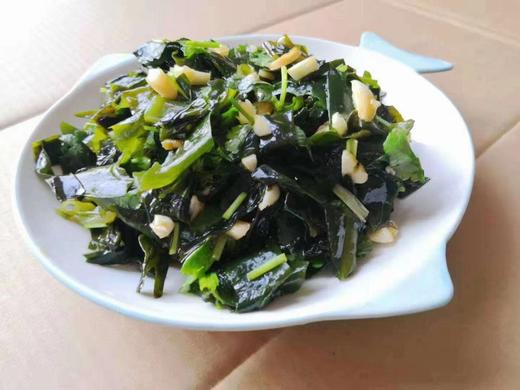 海藻干裙带菜干菜叶片50g/袋，螺旋藻海白菜海木耳，个头小，泡发率高，薄薄的裙带菜叶鲜嫩爽滑，营养价值丰富，独立小包装，全国包邮（偏远地区除外） 商品图3