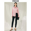 VIMAGE纬漫纪春季新款宽松舒适100%醋纤衬衫女长袖衬衣V1909505 商品缩略图1
