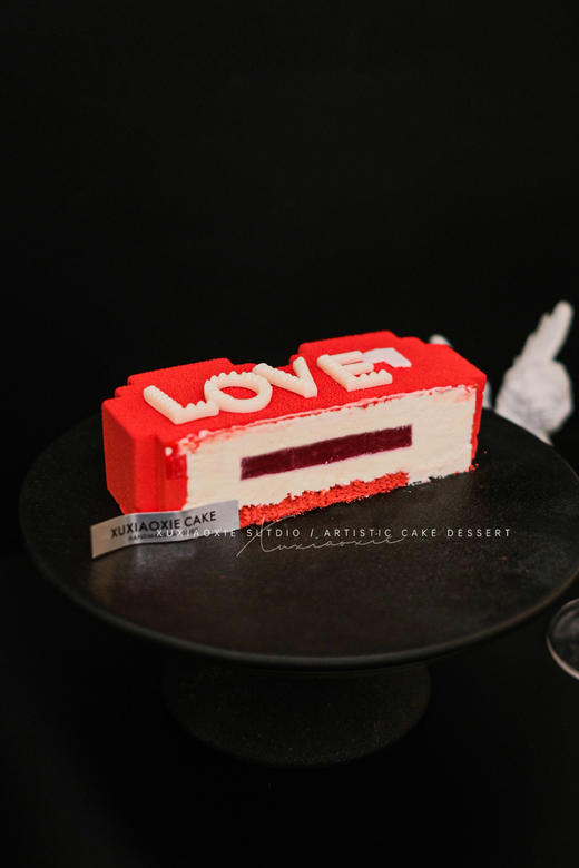 红色爱心马赛克慕斯蛋糕（请务必提前三天预定！） 商品图2