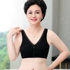 中老年文胸大码内衣无钢圈背心式棉前开扣妈妈薄款胸罩 商品缩略图5