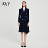 IWY/高端西装连衣裙女高级感2022春季新款修身职业装气质美容院工作服Q13108藏青色 商品缩略图4