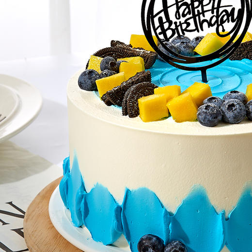 烂漫时光-与幸福相遇-6寸加高【网红蛋糕】 商品图2