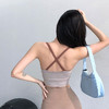 跃牌【化蝶双飞】系列交叉美背运动背心 带胸垫SYFTM0096（可拆胸垫） 商品缩略图1