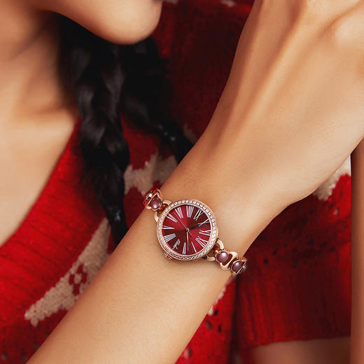 依波（EBOHR） 卡纳系列女士石英表 精致陶瓷手链防水手表送女友礼物 5670 商品图5