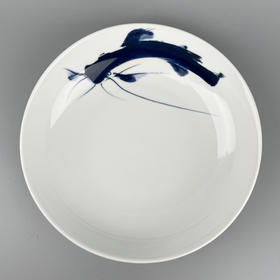 不仁斋新款正德盘一套豆青釉＋纯白釉