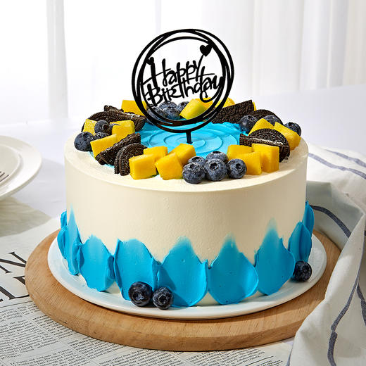 烂漫时光-与幸福相遇-6寸加高【网红蛋糕】 商品图1