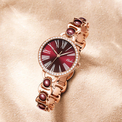 依波（EBOHR） 卡纳系列女士石英表 精致陶瓷手链防水手表送女友礼物 5670 商品图1