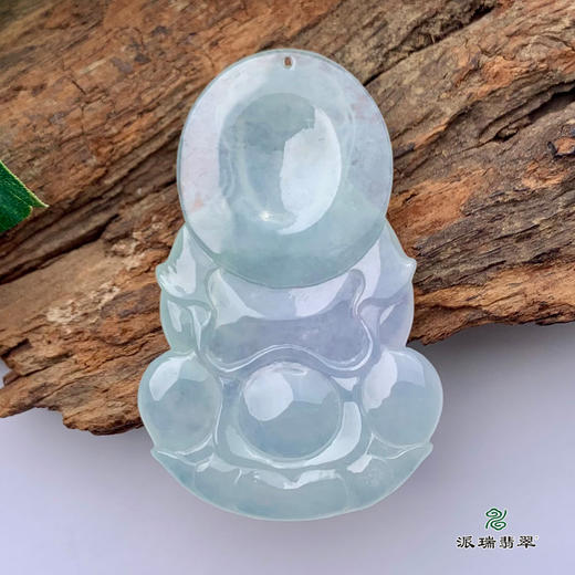 派瑞翡翠 翡翠观音 糯种 淡紫色 商品图3