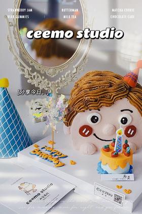 男孩 立体造型蛋糕