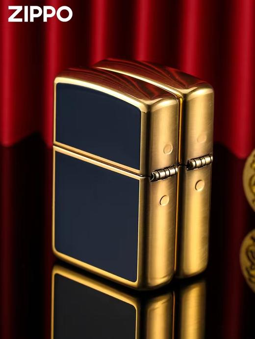 ZIPPO商标起源珐琅商务打火机 商品图3