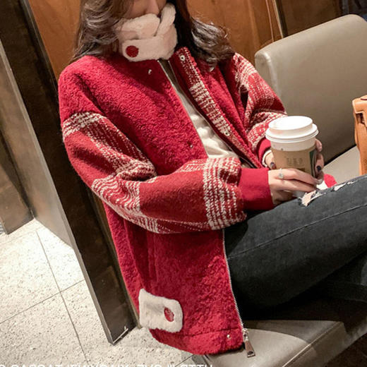 裁缝学苑AQ153 新款小香风纸样羊羔毛女装外套上衣女服装衣服打板 商品图3