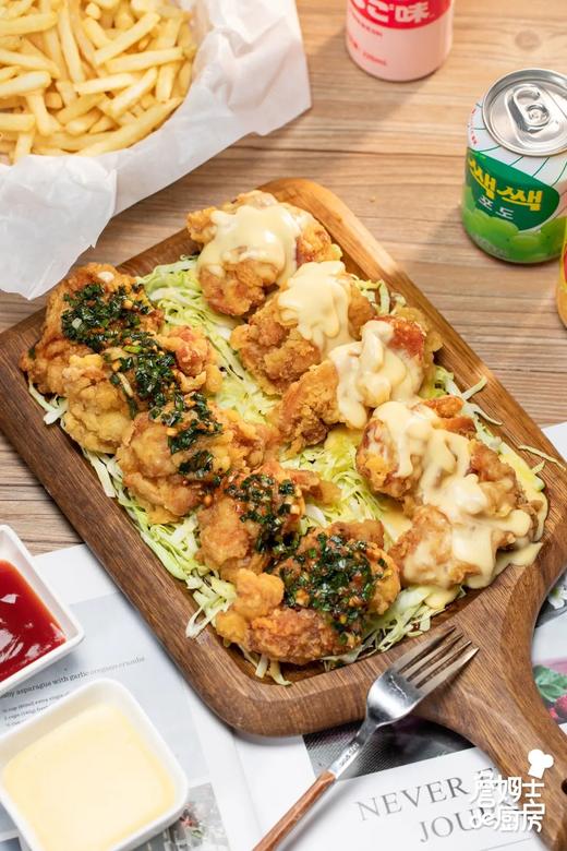 葱油奶酪无骨炸鸡 商品图0