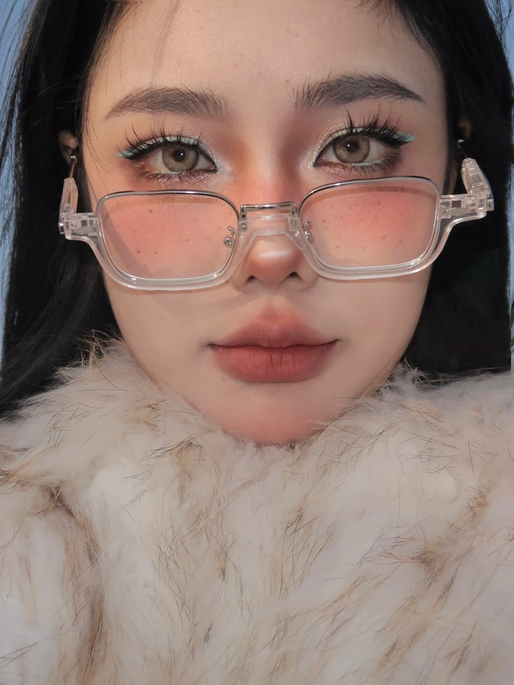 SUGARPLUM糖豆美瞳 年抛隐形眼镜 荒漠流沙14.0mm 1副/2片-VVCON美瞳网14