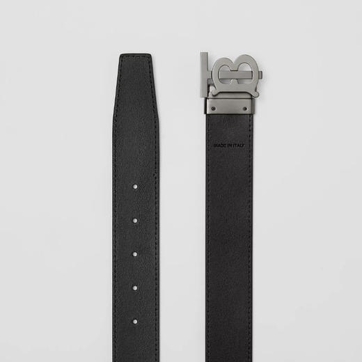 【二】BURBERRY 巴宝莉 男士格纹拼皮革双面两用 TB专属标识 腰带 格子 8065339 A1208 商品图2