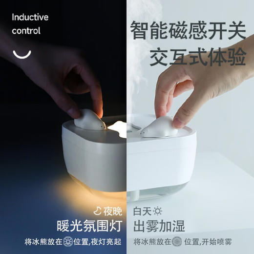 极地物种冰川香薰夜灯多功能加湿器  JDWZ 商品图3